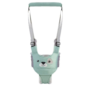 harnais marche bébé chien vert