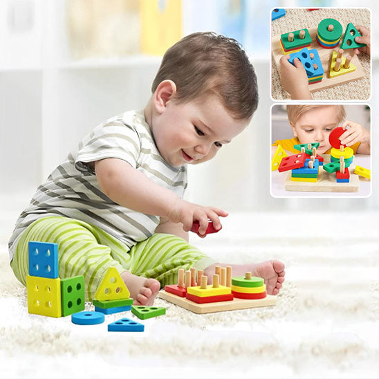 Jeux Montessori - Éveil Bois