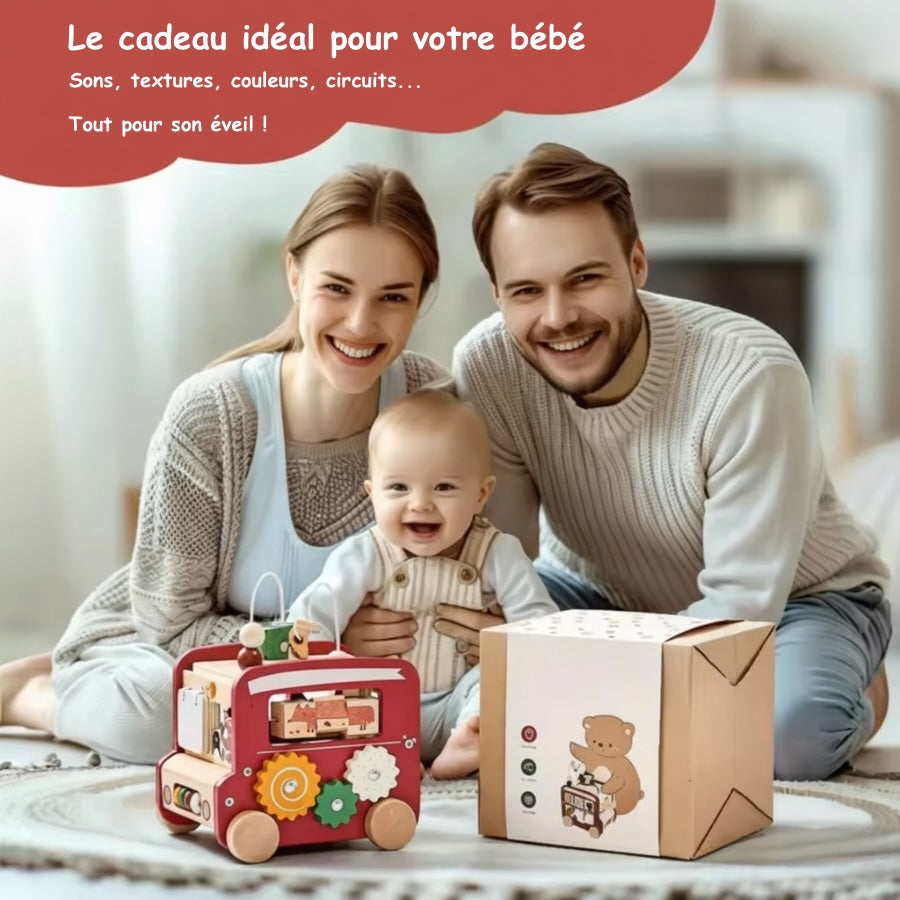 jeux montessori bus avec parents