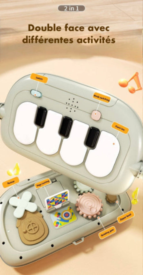 tapis girafe double face activités