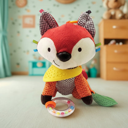 Doudou bébé renard multifonctions