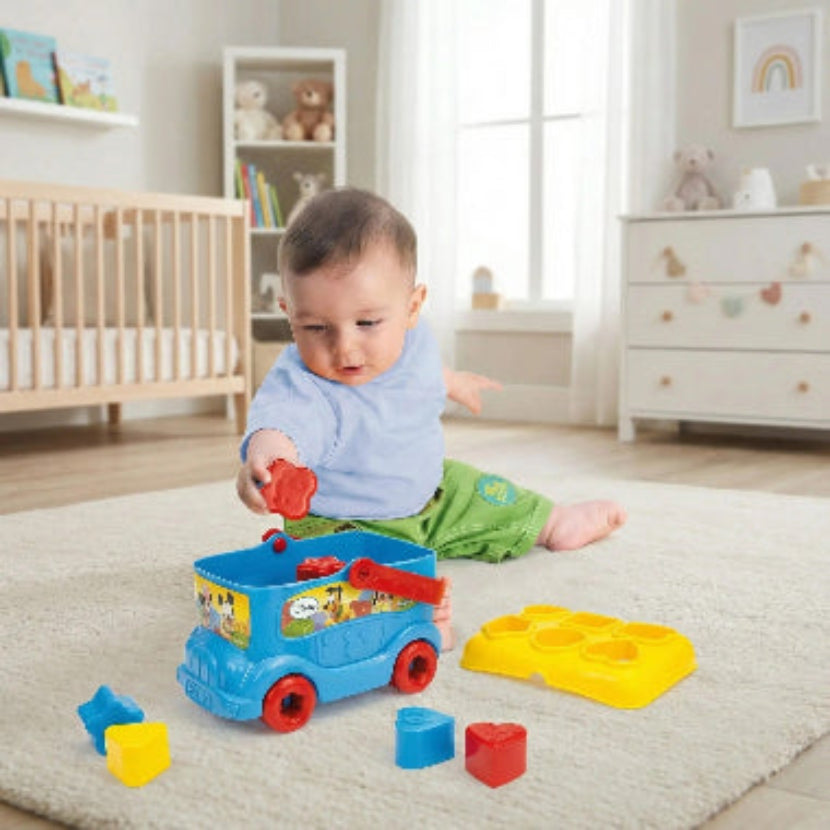 Jeux montessori bus mickey garçonnet