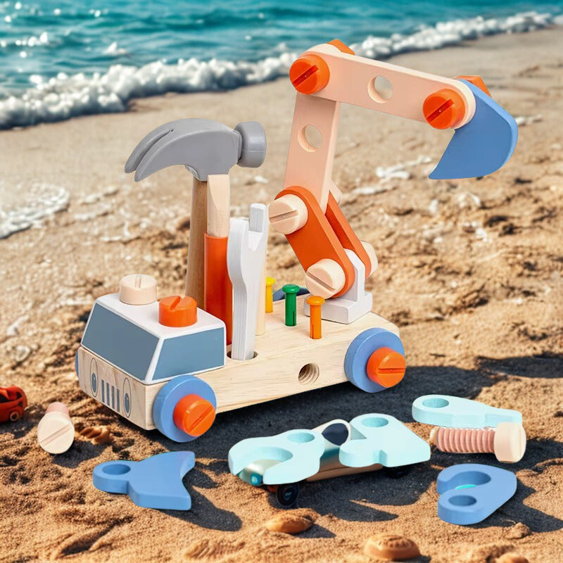 jeux construction camion dans sable