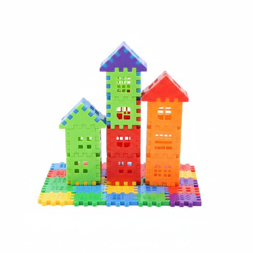 jeux de construction briquettes fillette