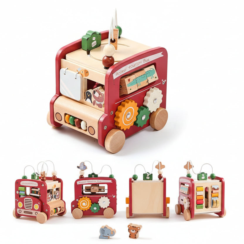 jeux montessori bus plusieurs faces