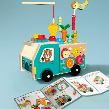 jeux montessori camion ferme avec mode emploi