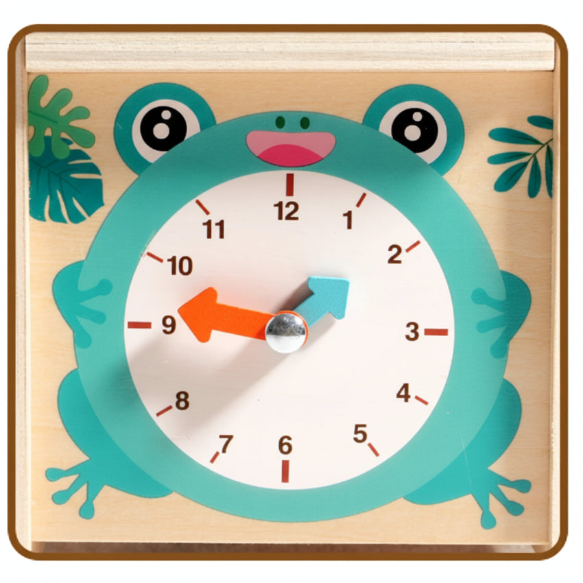 jeux montessori camion ferme horloge