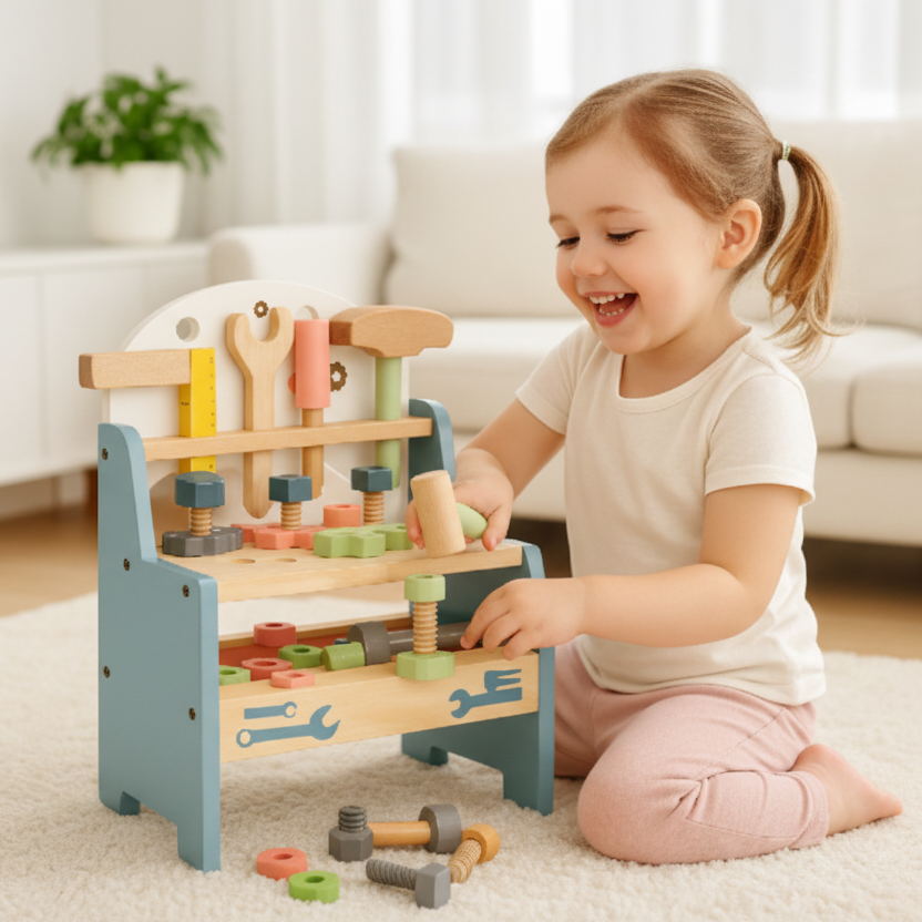 jeux montessori etabli fillette