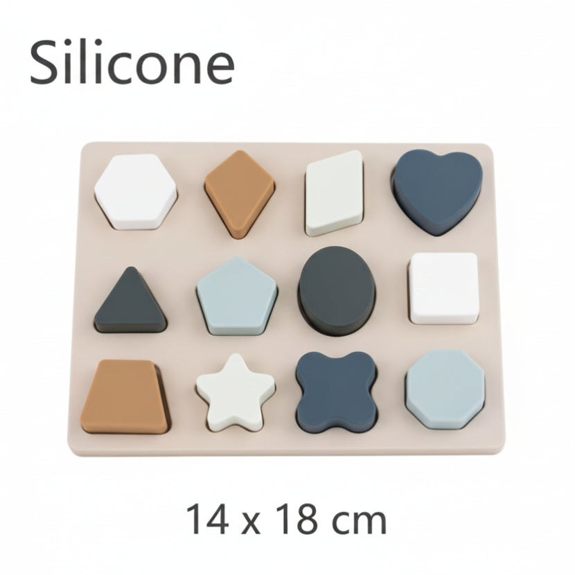 jeux montessori puzzle formes rect. bleu