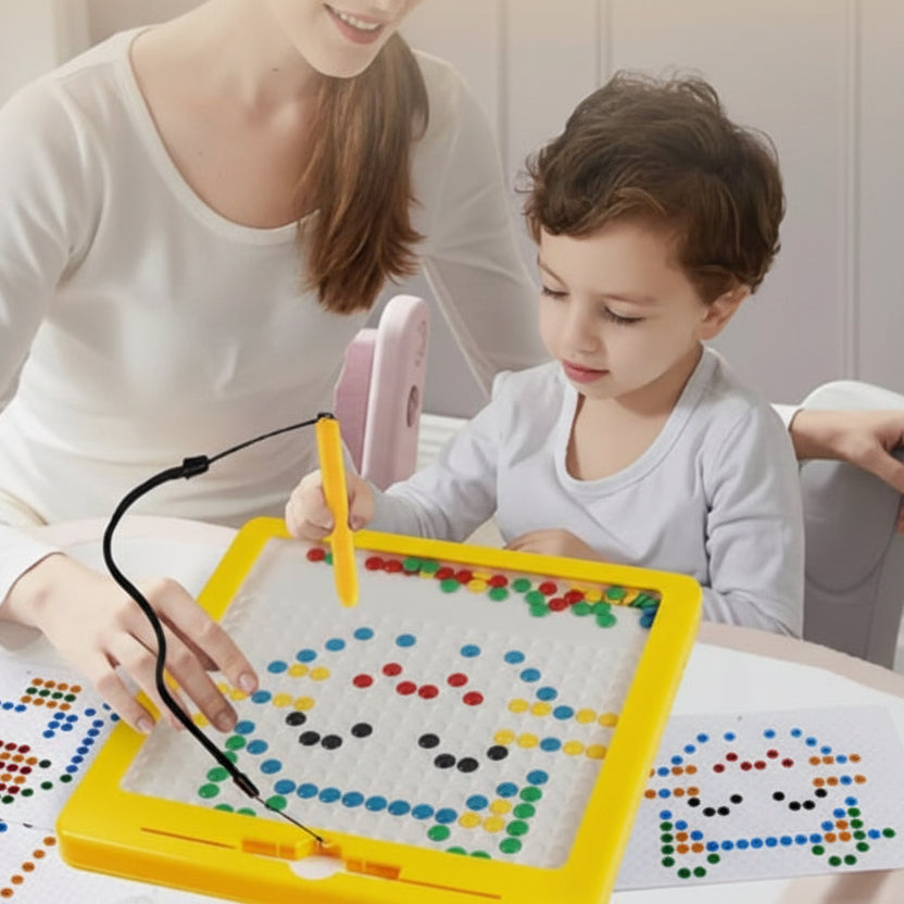 jeux montessori Tablette dessin garçonnet