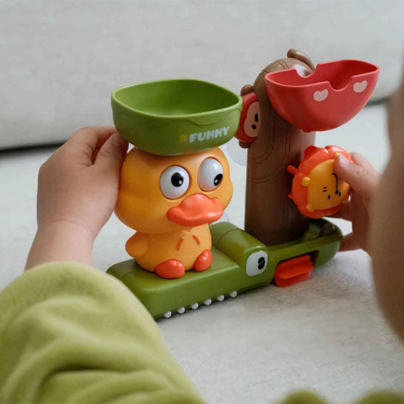 jouet baignoire bébé essai hors d'eau