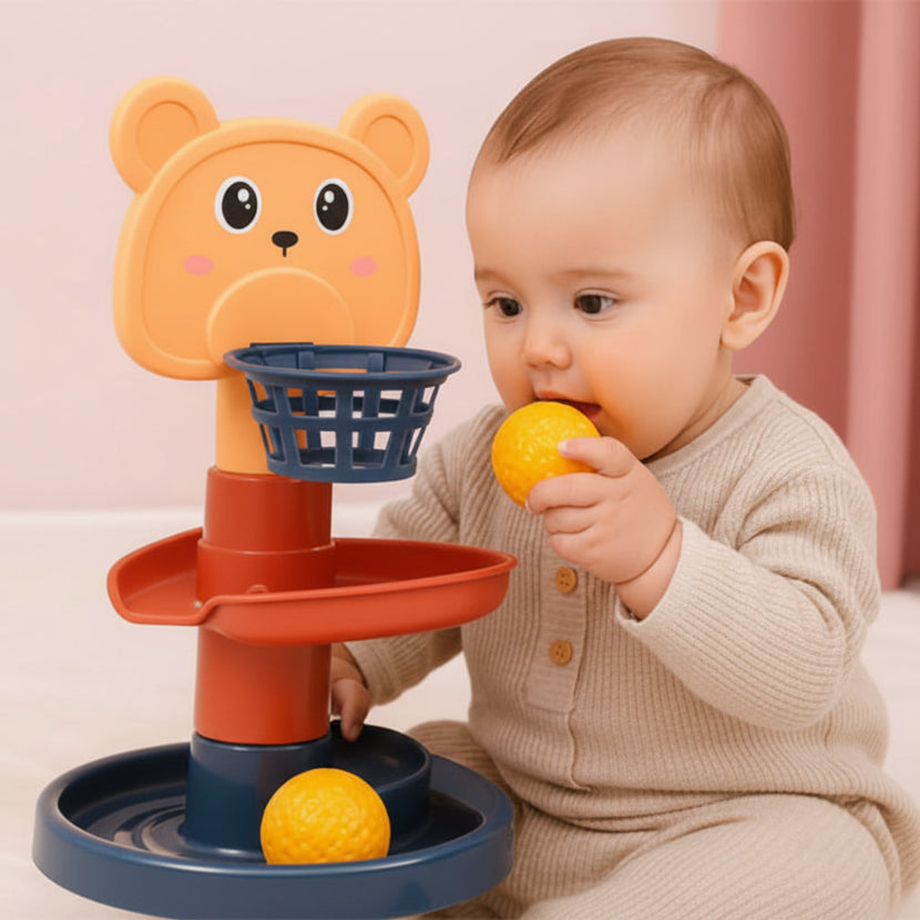 jouet bebe spirale balle bouche bebe