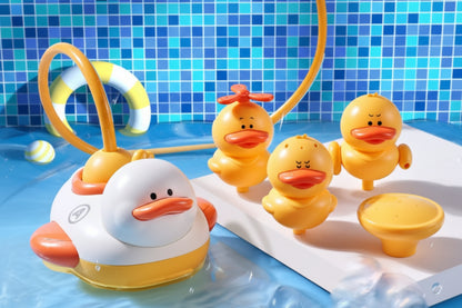 jouet de baignoire bébé famille canard