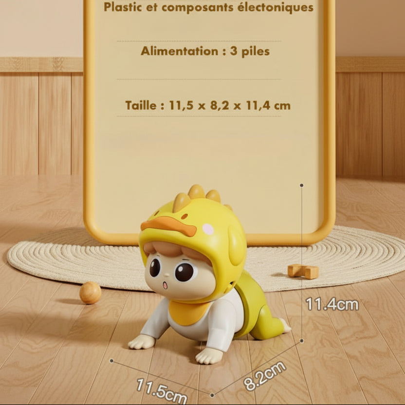 jouet rampant mesures explications