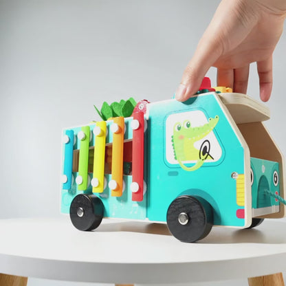 Jeux Montessori - Camion de Ferme en Bois