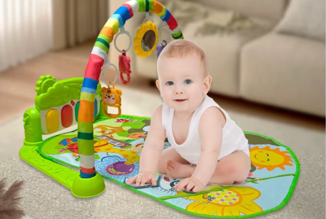 tapis éveil bébé assis