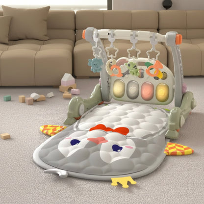 tapis éveil bébé pingouin