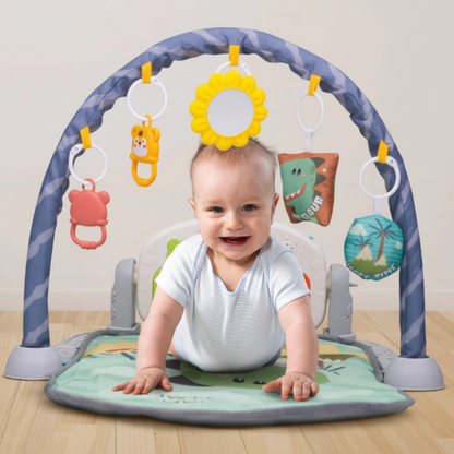 tapis éveil bébé plat ventre face