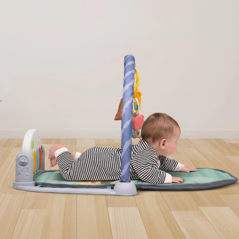 tapis éveil bébé plat ventre musique