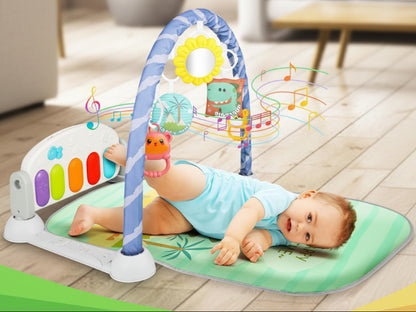 tapis éveil bébé se retourne avec musique