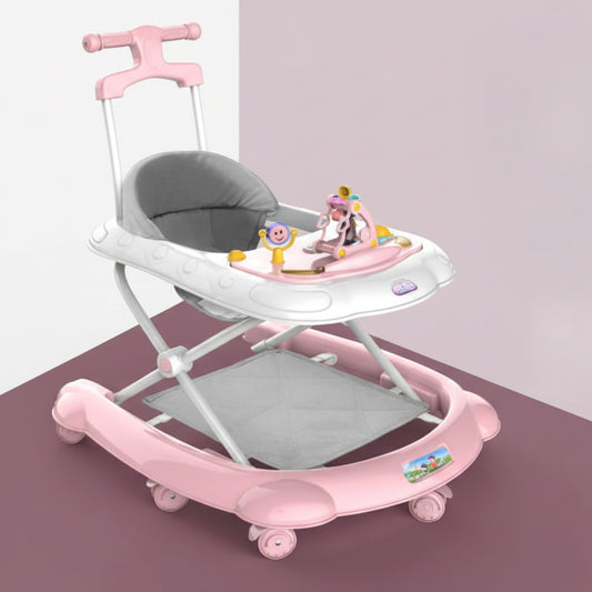 trotteur bébé rose